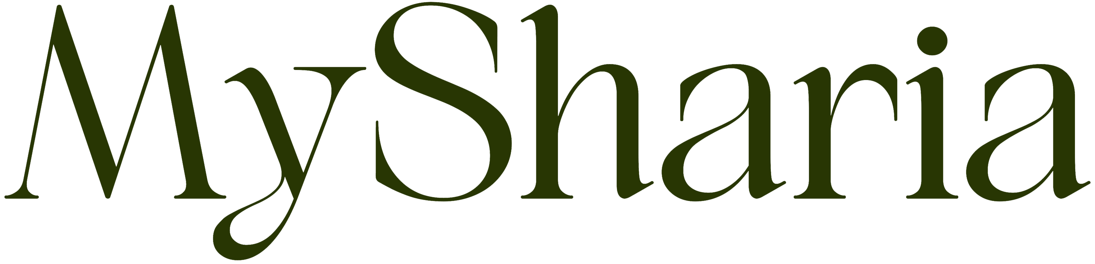 MySharia Logo Text